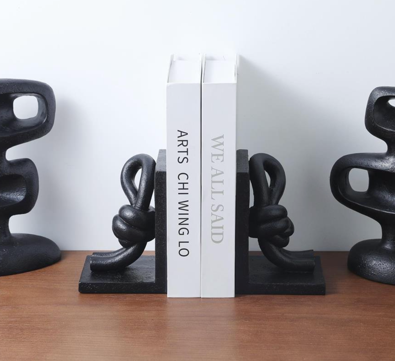 Bookends Knot Set Black