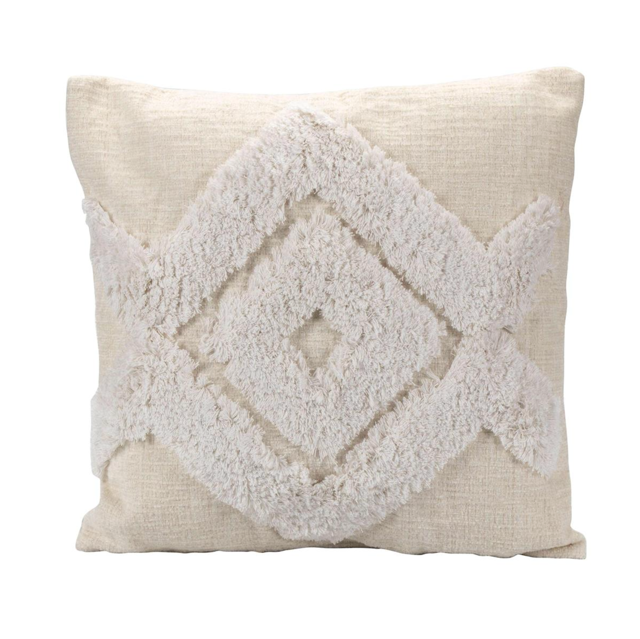 Tufted Geometric Cushion