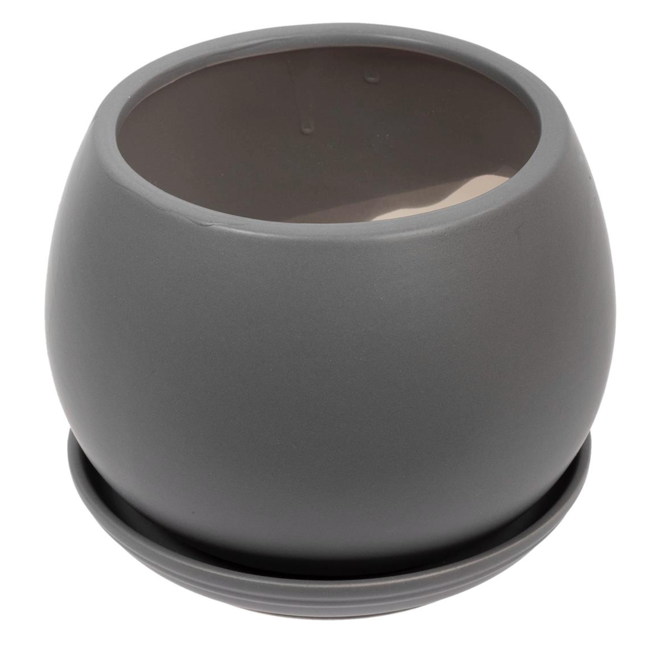 Ceramic Planter Grey