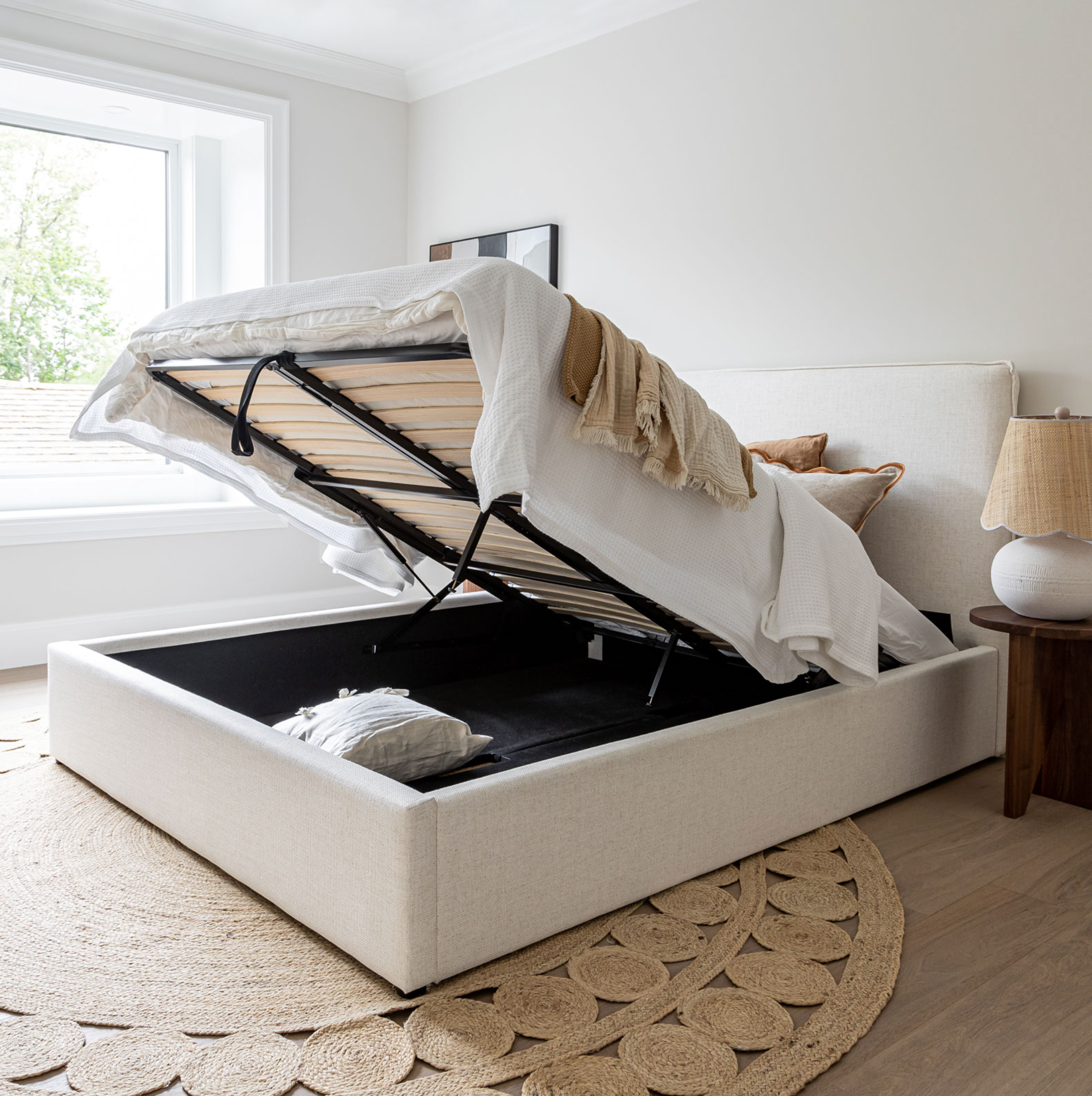 Julia Queen Storage Bed