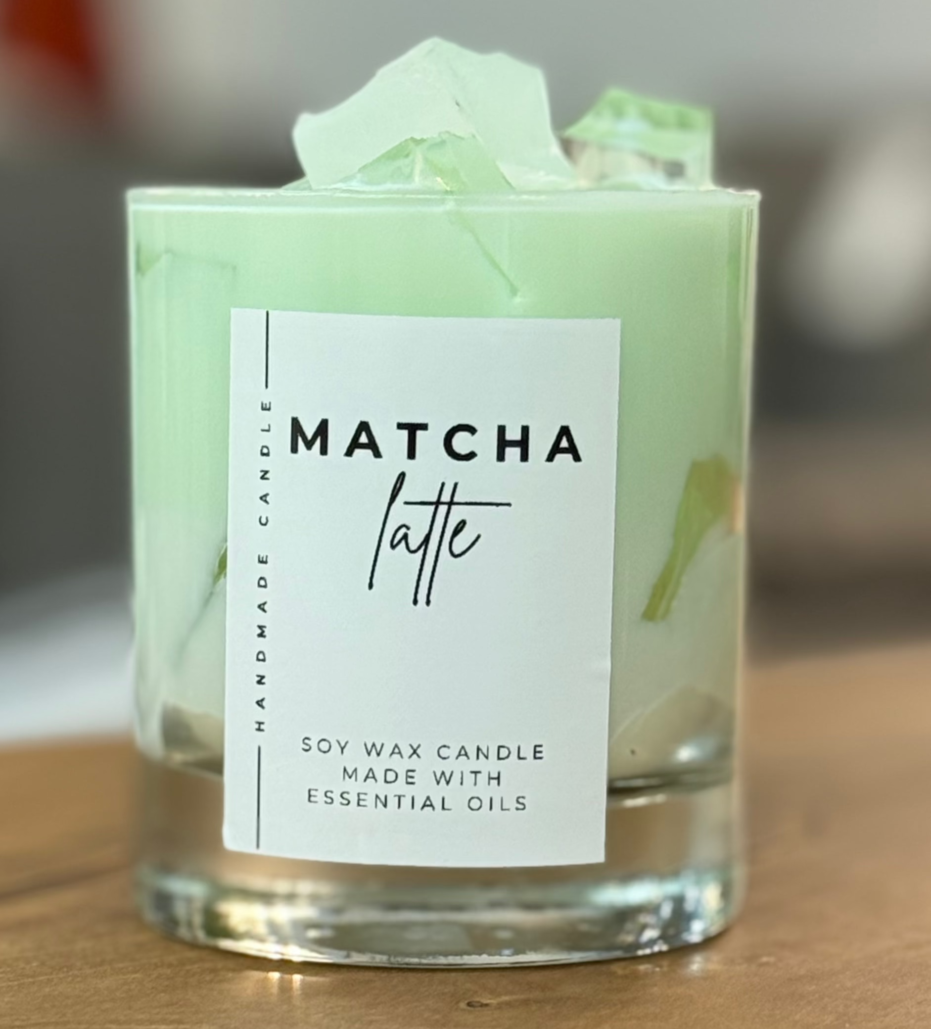 Matcha Latte Scented Soy Candle