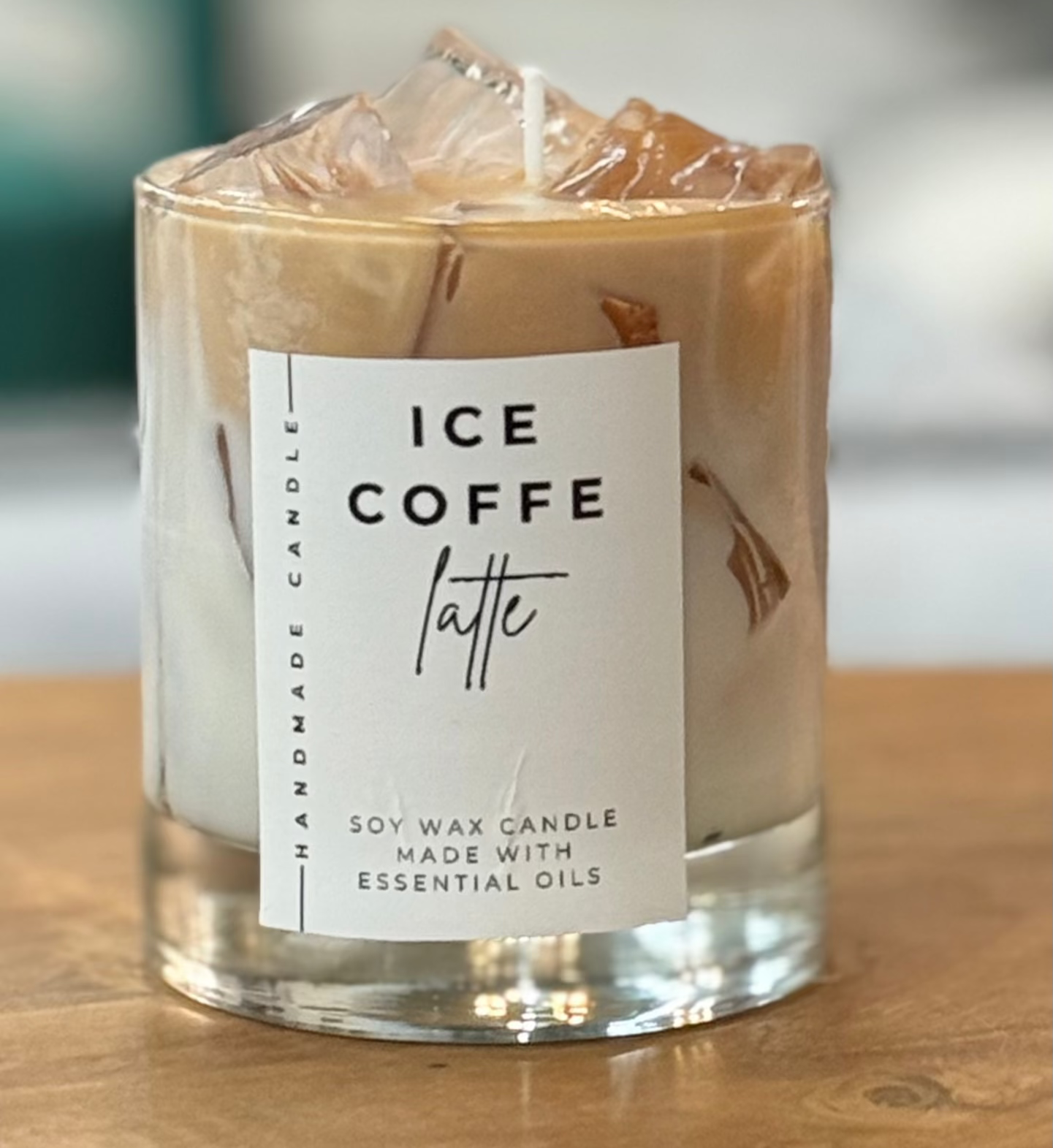 Ice Coffee Scented Soy Candle