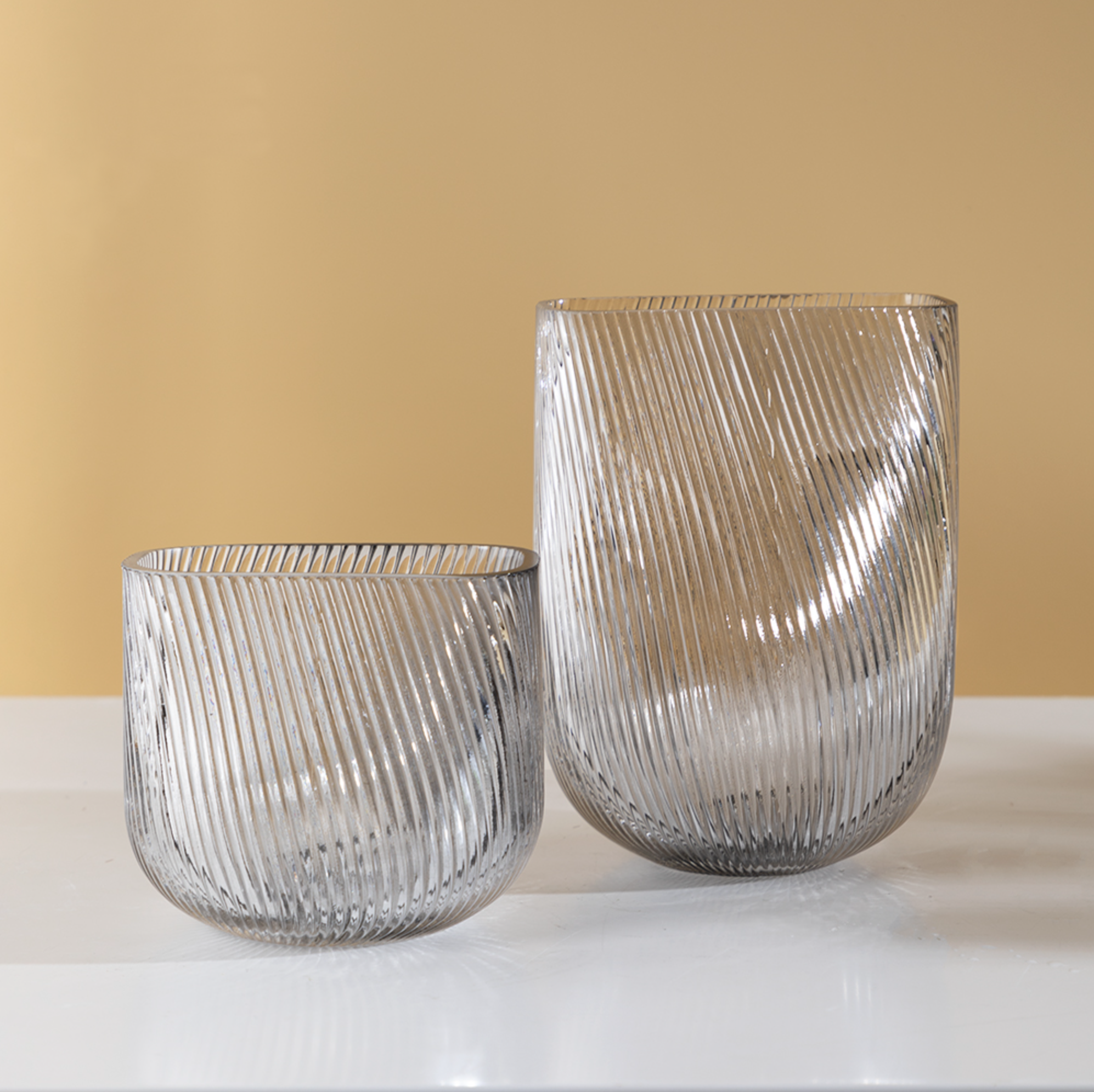Glass Vase Decor Set