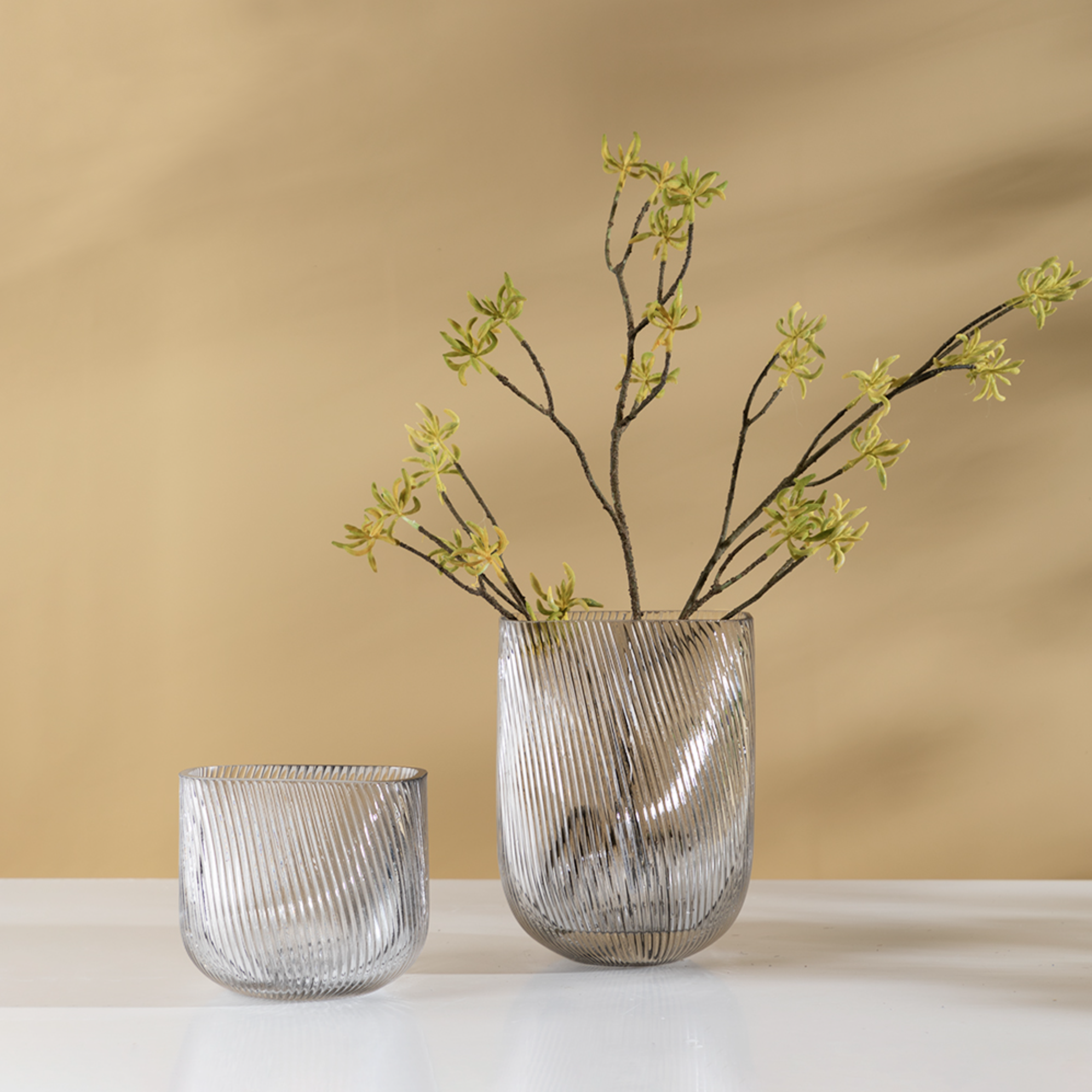 Glass Vase Decor Set