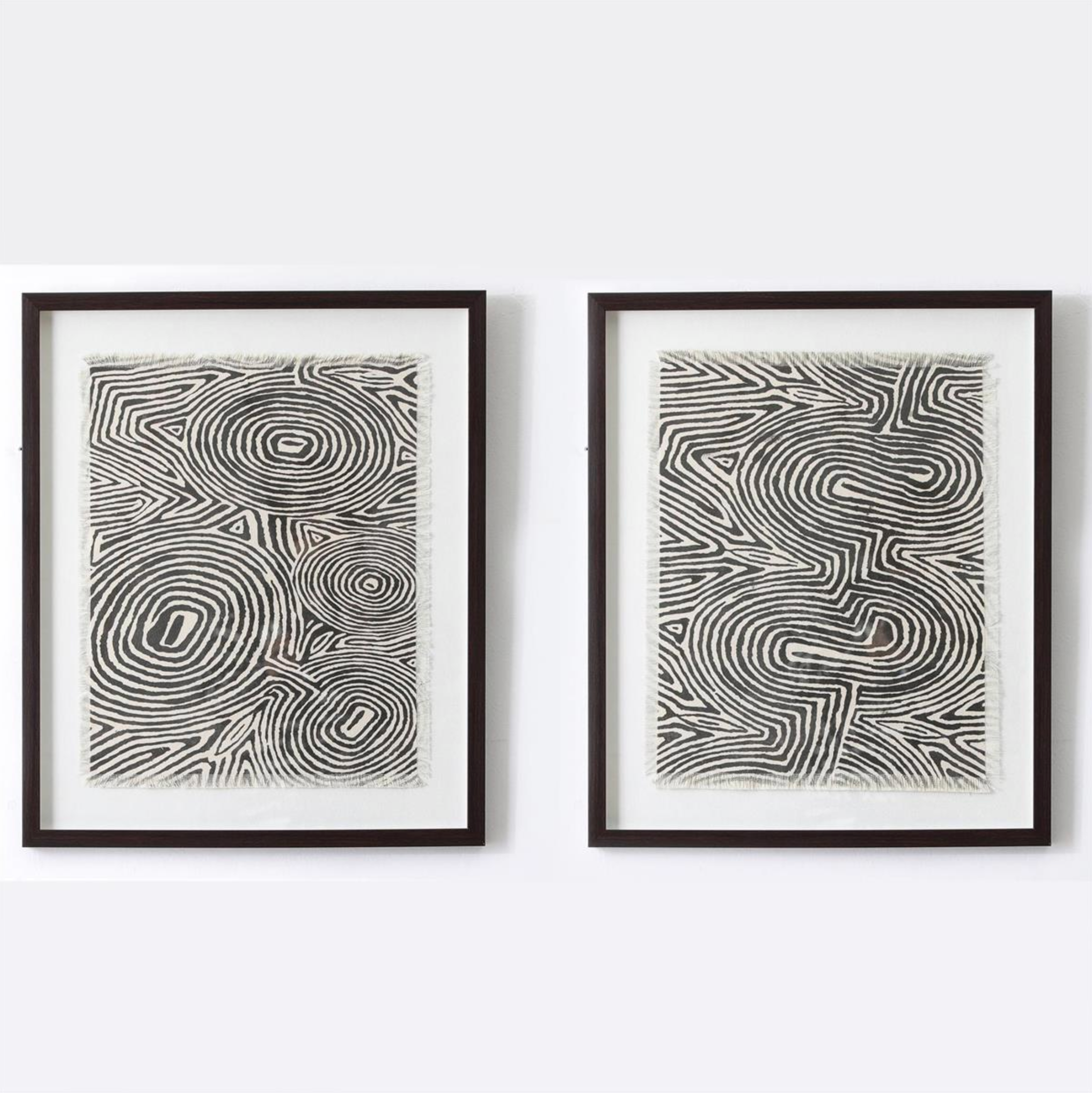 Abstract Wall Art Linen