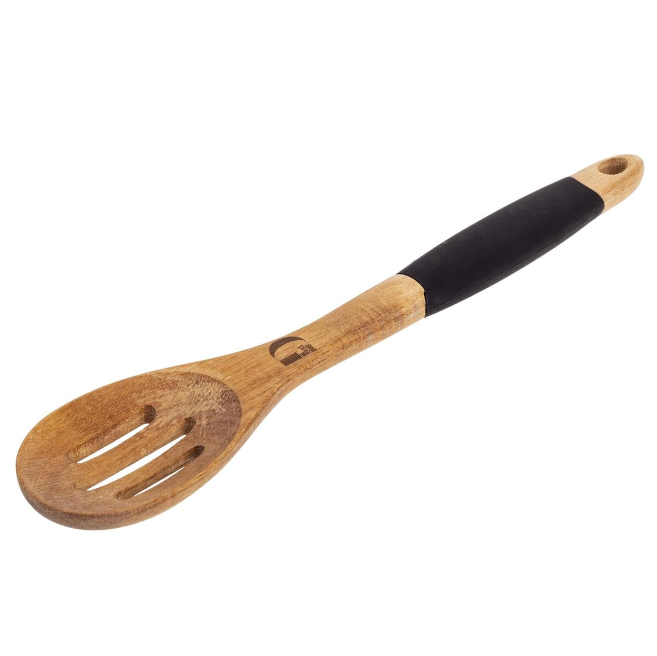 Acacia Wood Slotted Spoon