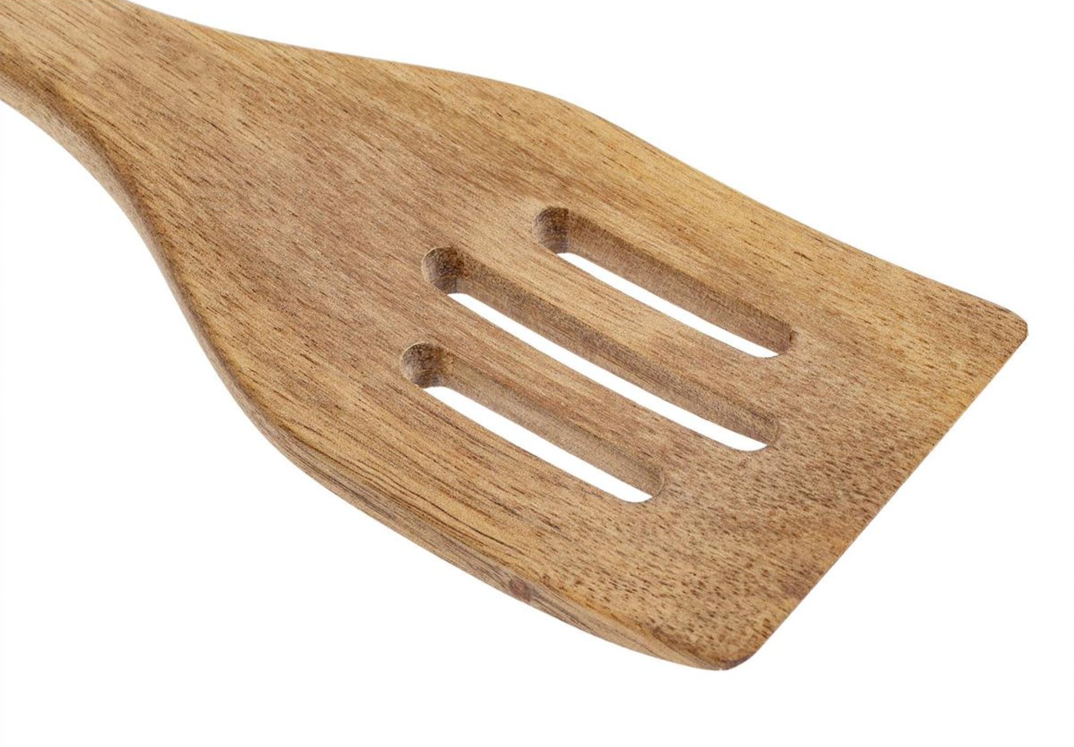 Acacia Wood Slotted Turner Gourmet