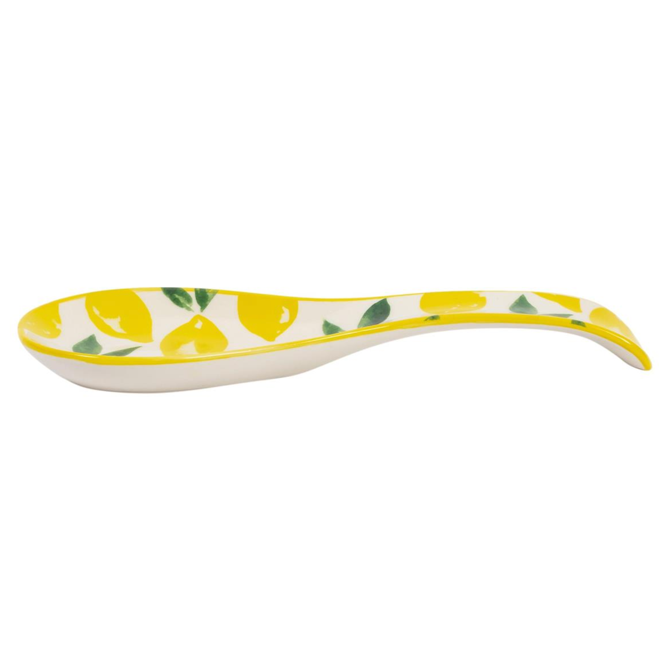 Lemons Spoon Rest Ceramic