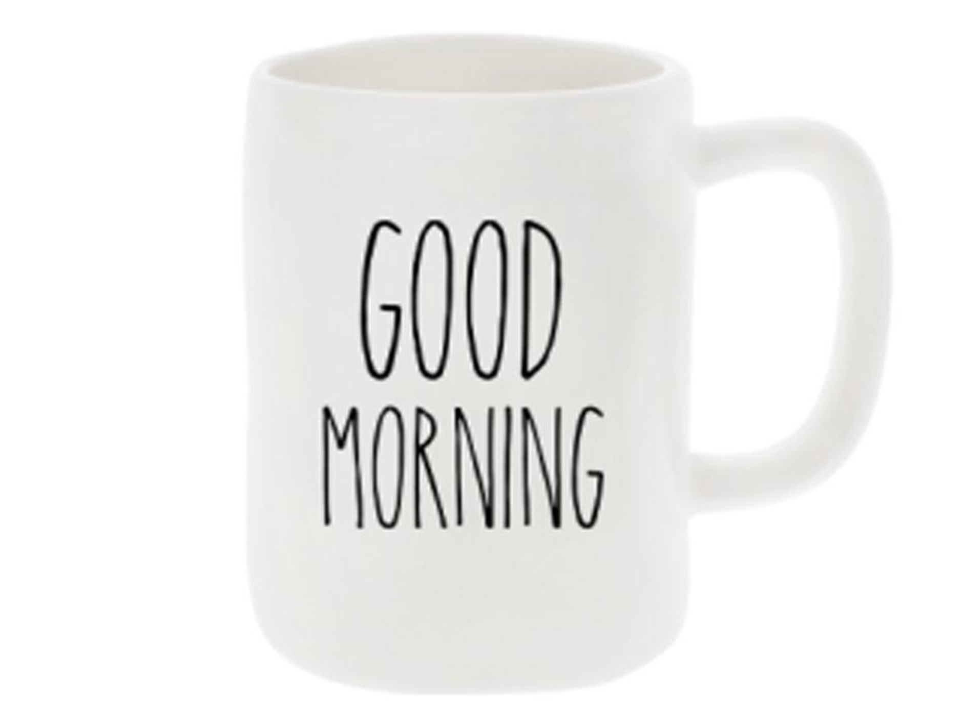 Farmhouse Modern Ceramic Mug Good Morning