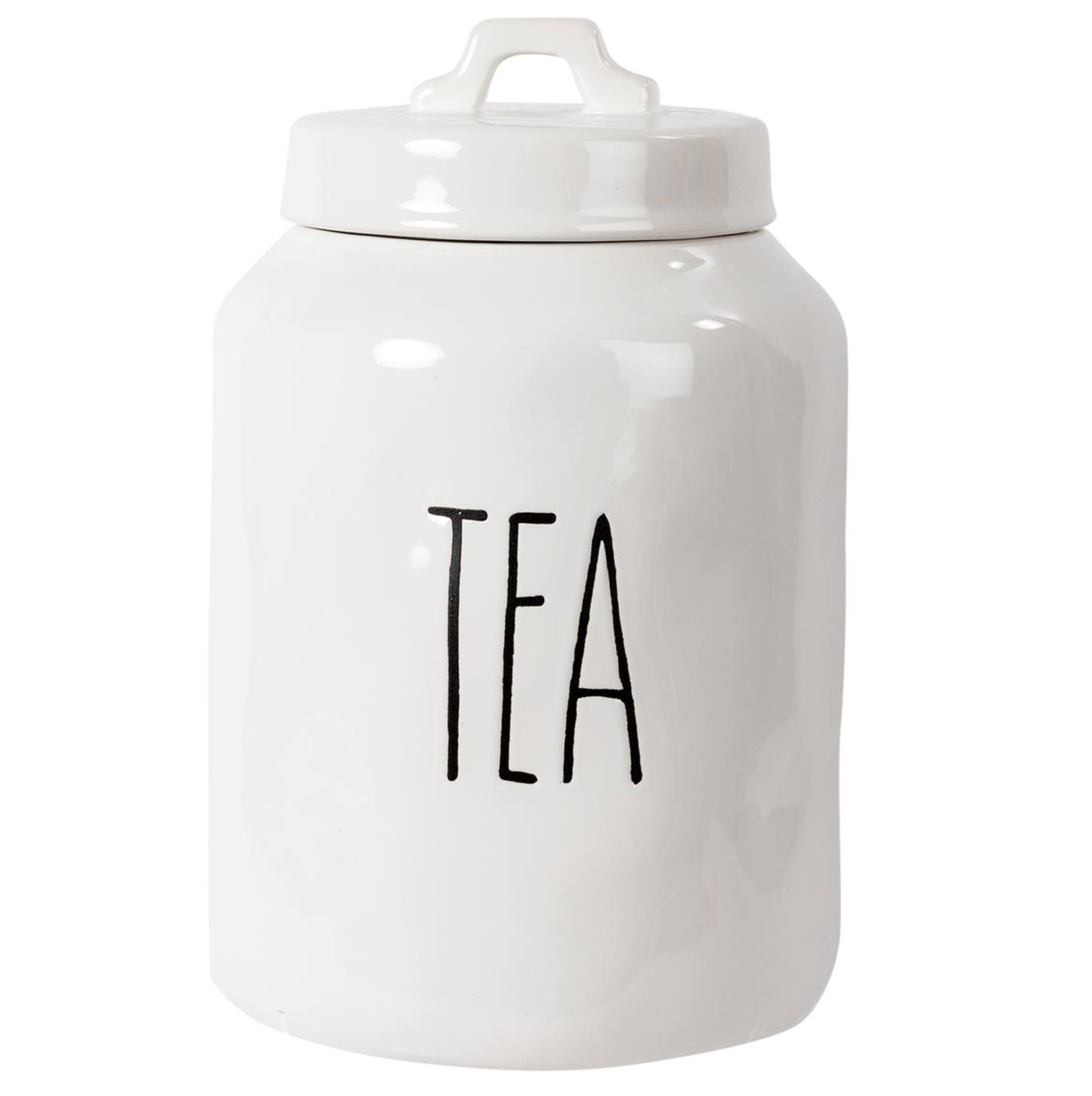 Farmhouse Modern Ceramic Tea Jar