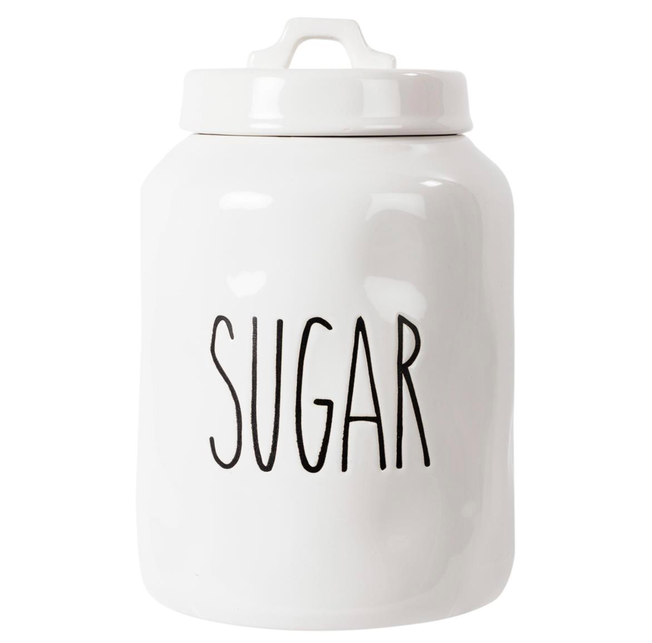 Farmhouse Modern Ceramic Sugar Jar