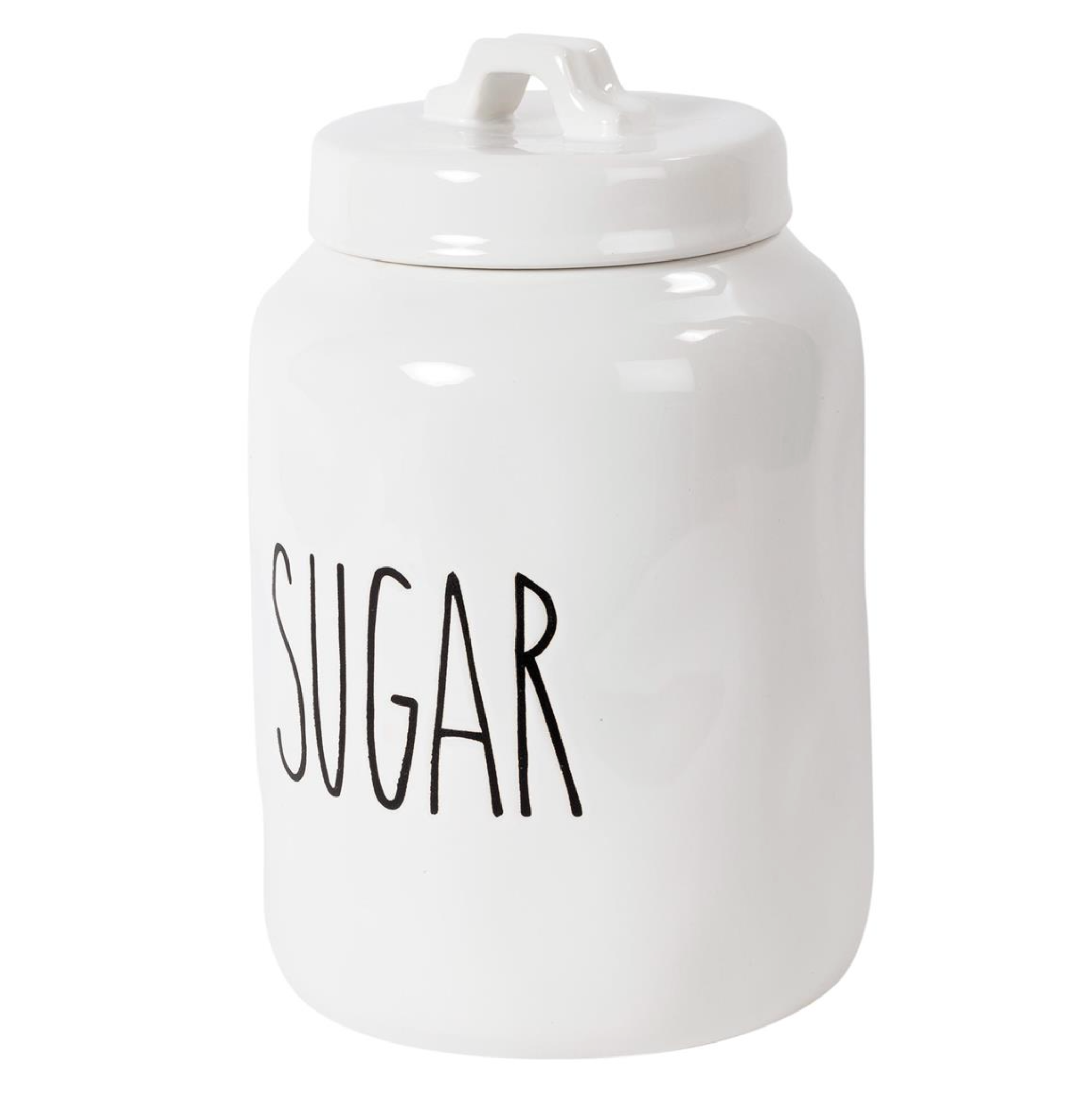 Farmhouse Modern Ceramic Sugar Jar