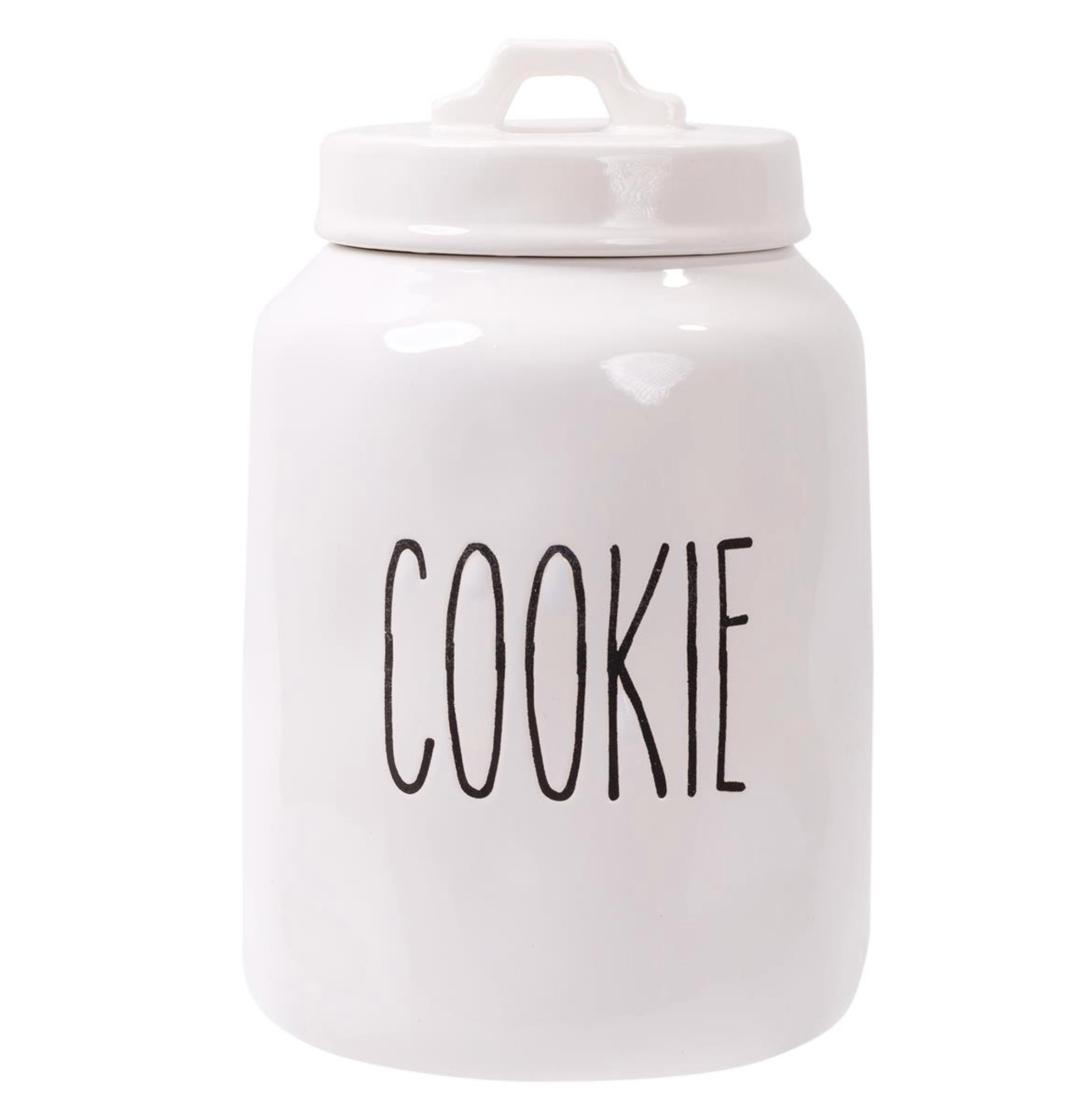 Farmhouse Modern Ceramic Cookie Jar