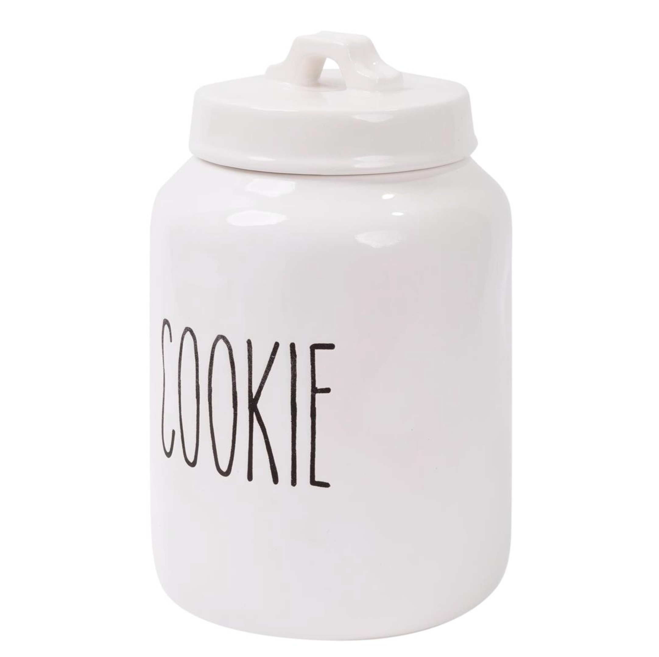 Farmhouse Modern Ceramic Cookie Jar