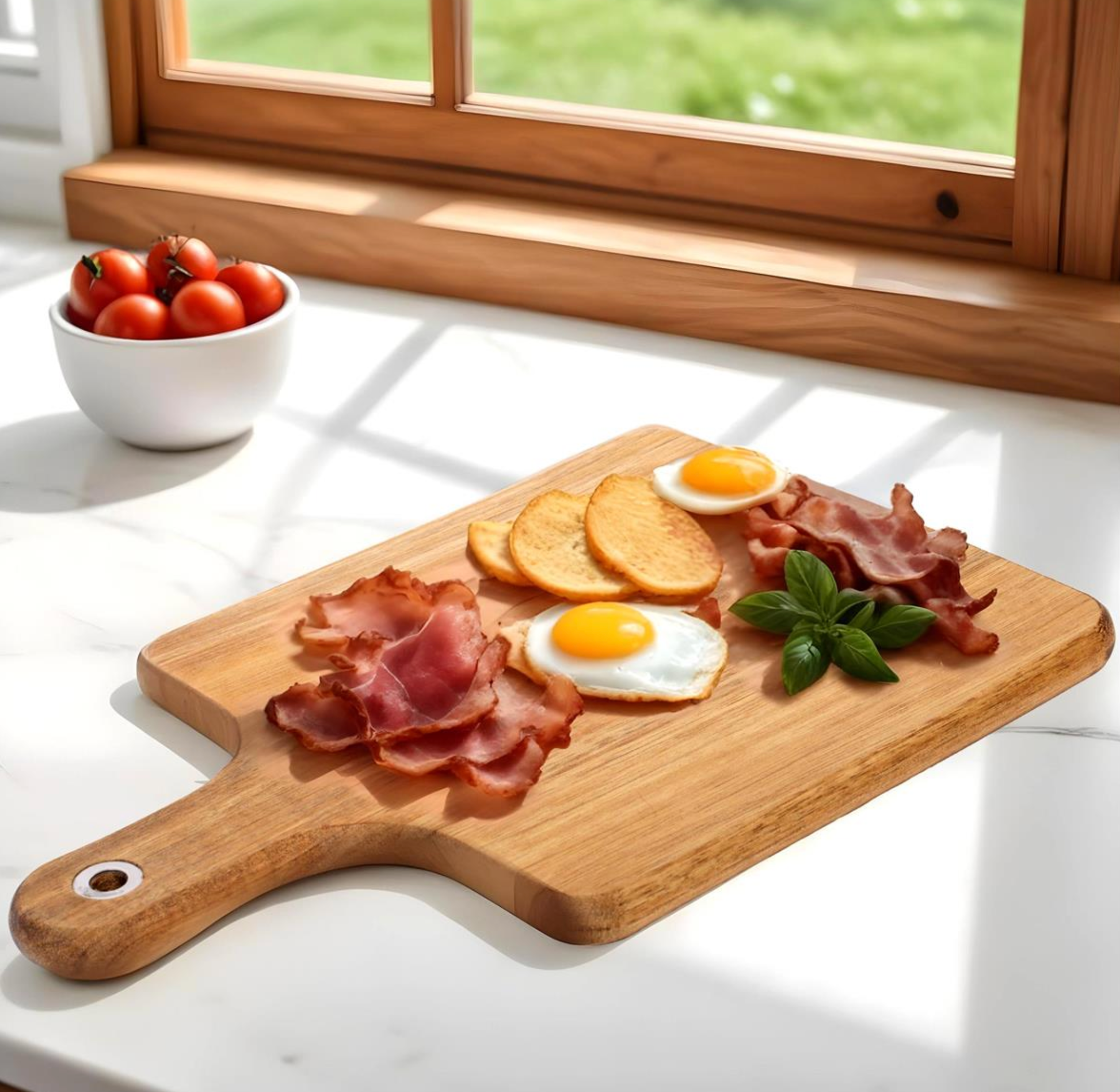 Gourmet Acacia Wood Serving Cutting Board