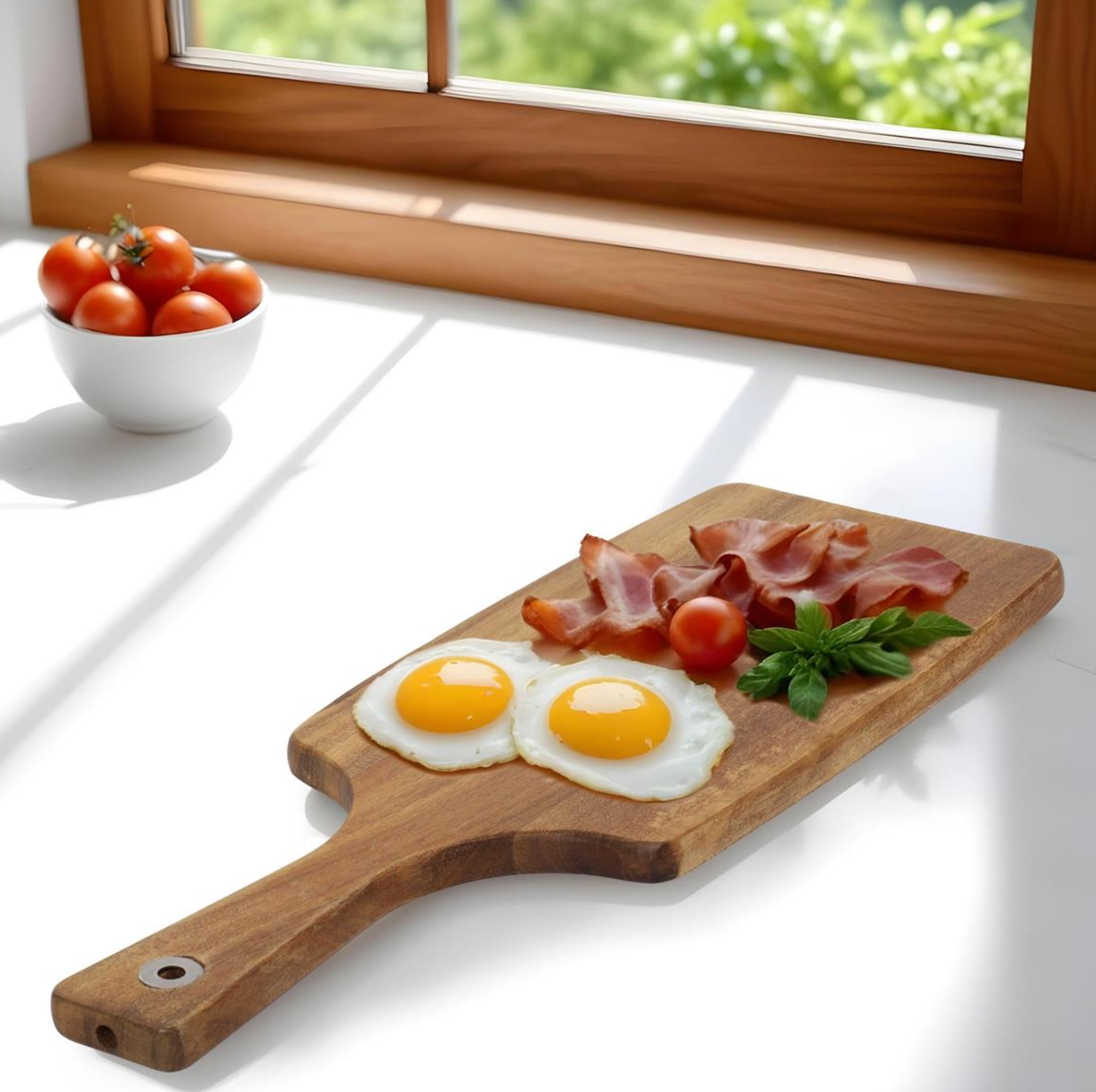 Gourmet Acacia Wood Serving Cutting Board