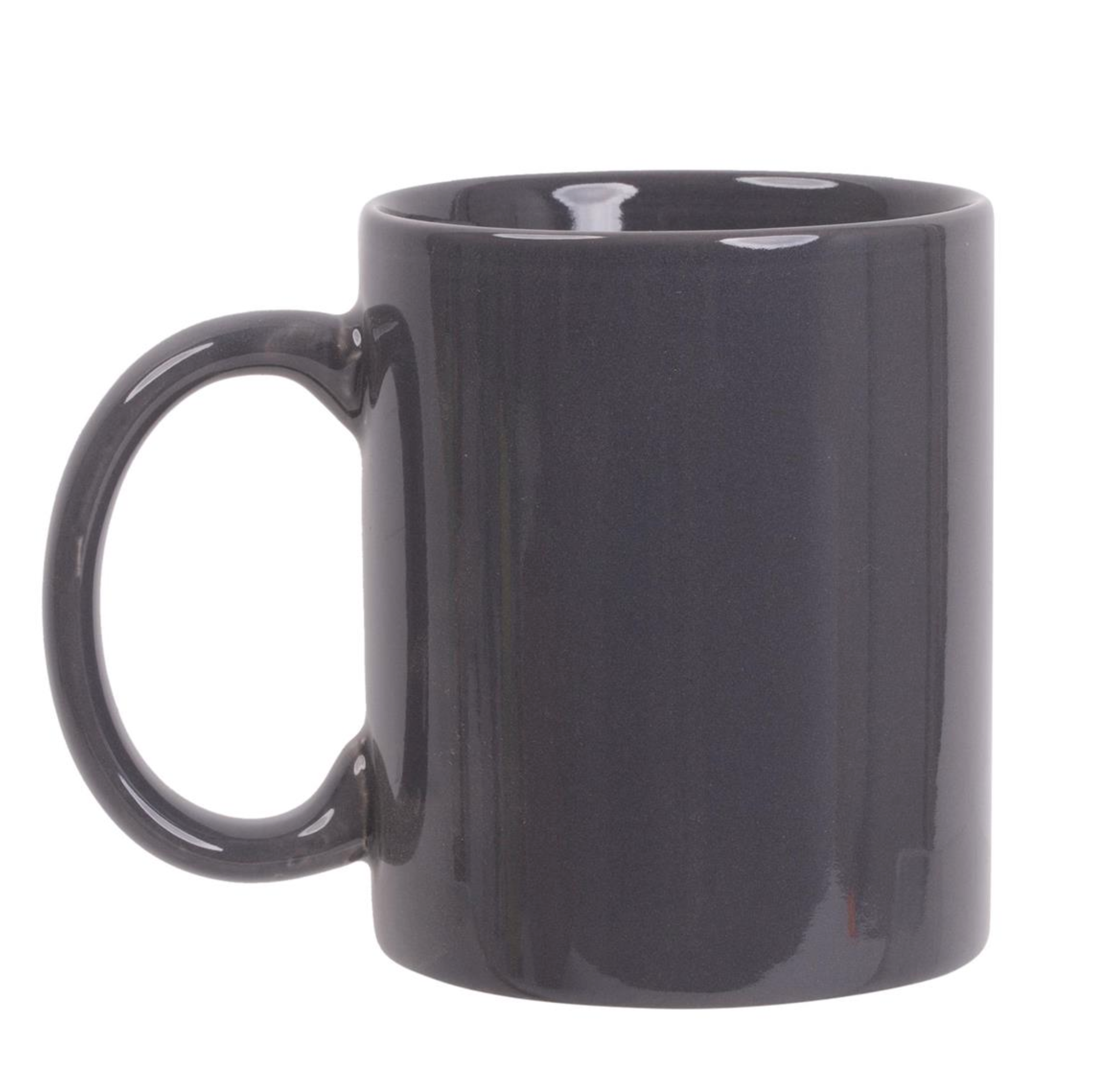 Luciano 11.5oz Stoneware Solid Mug Gray