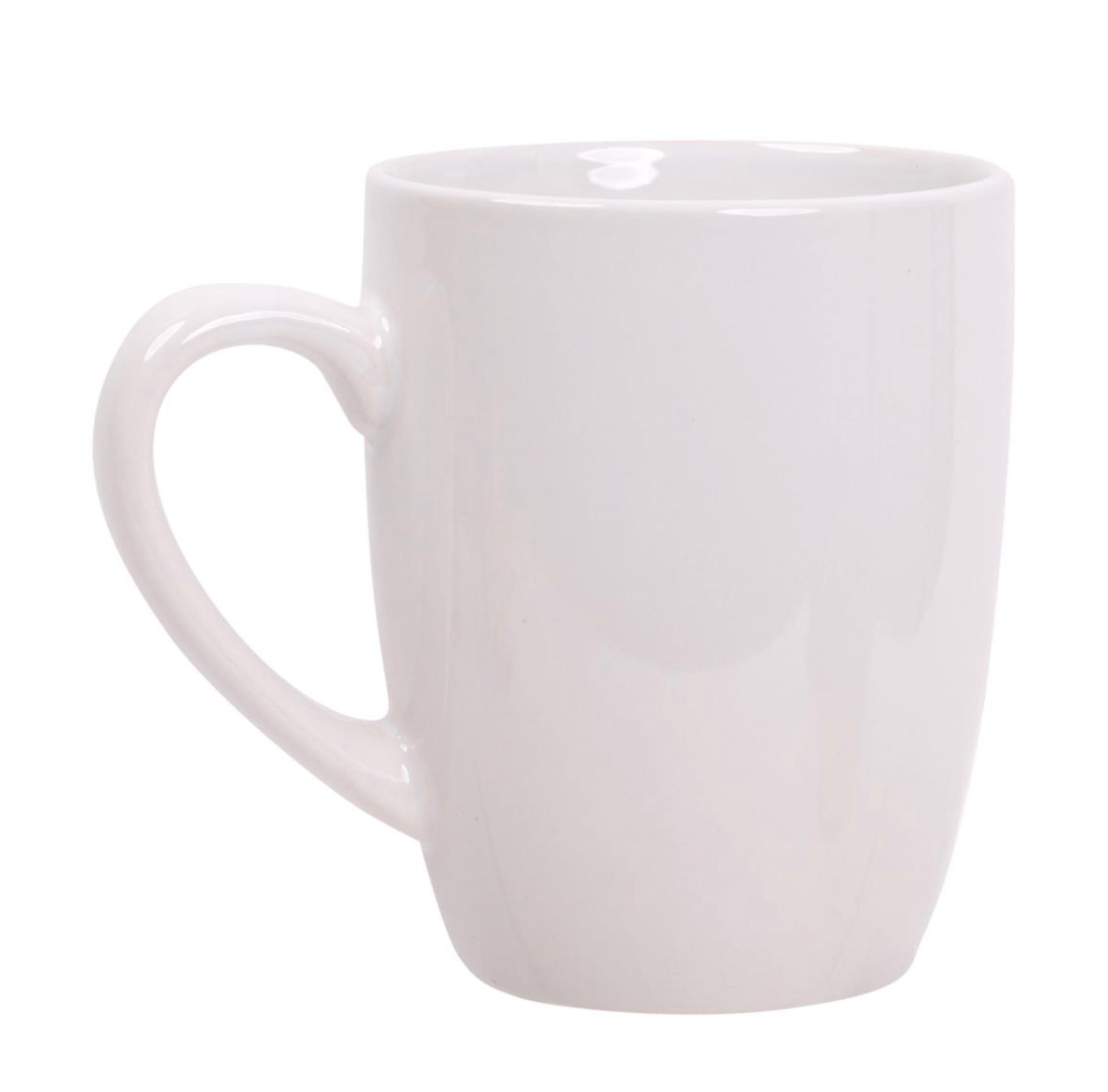 Luciano 11.8oz Stoneware Solid Mug White