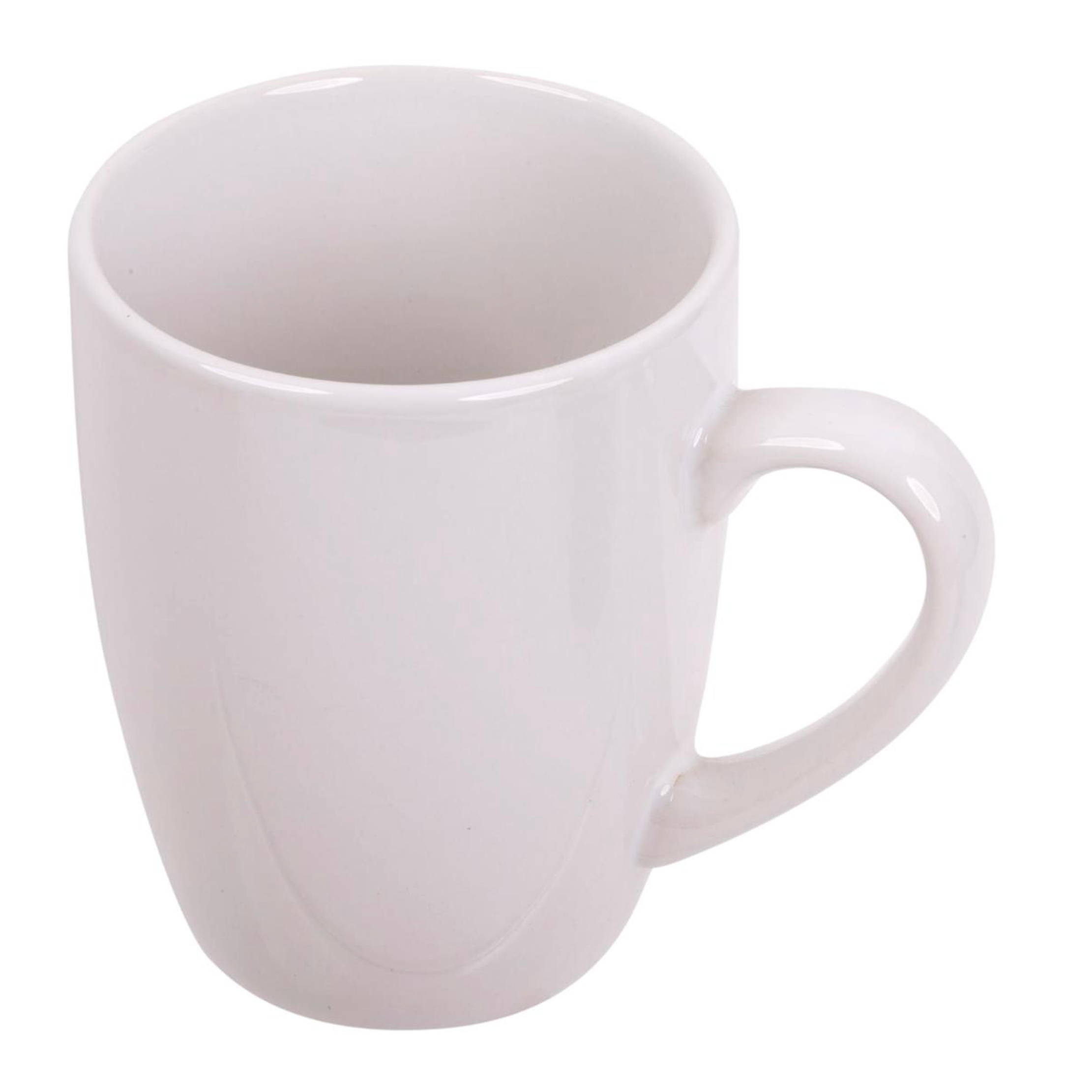 Luciano 11.8oz Stoneware Solid Mug White