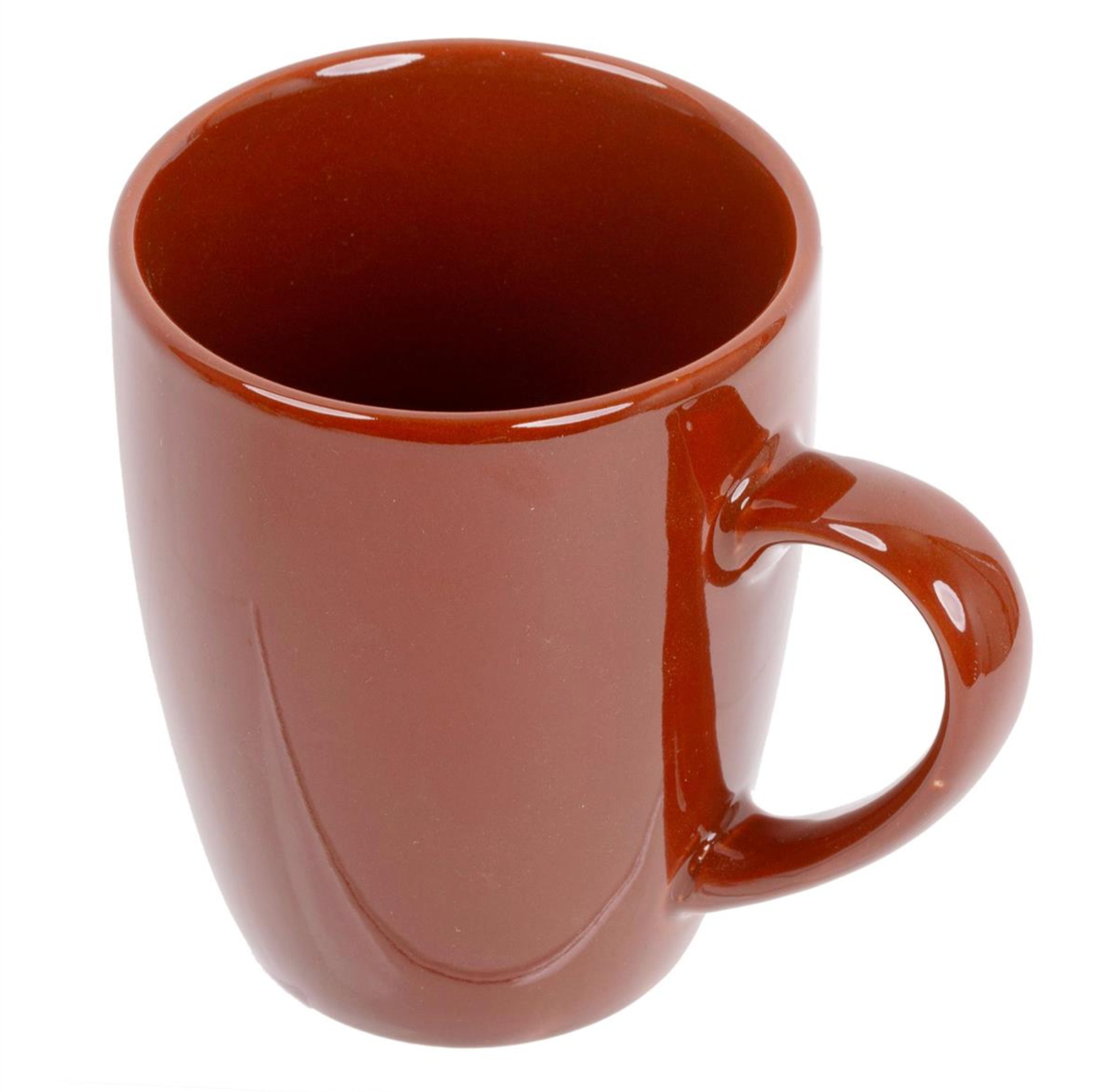 Luciano 11.8oz Stoneware Solid Mug Brown