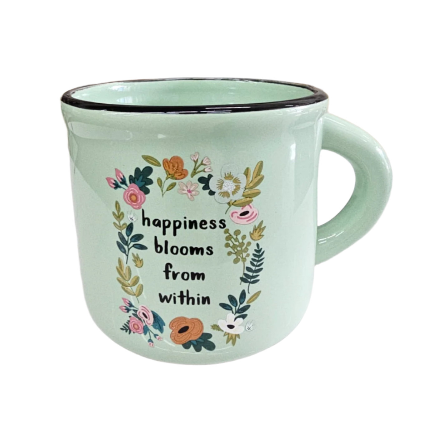 Mug Ceramic Printed 16 oz Spring Flowers