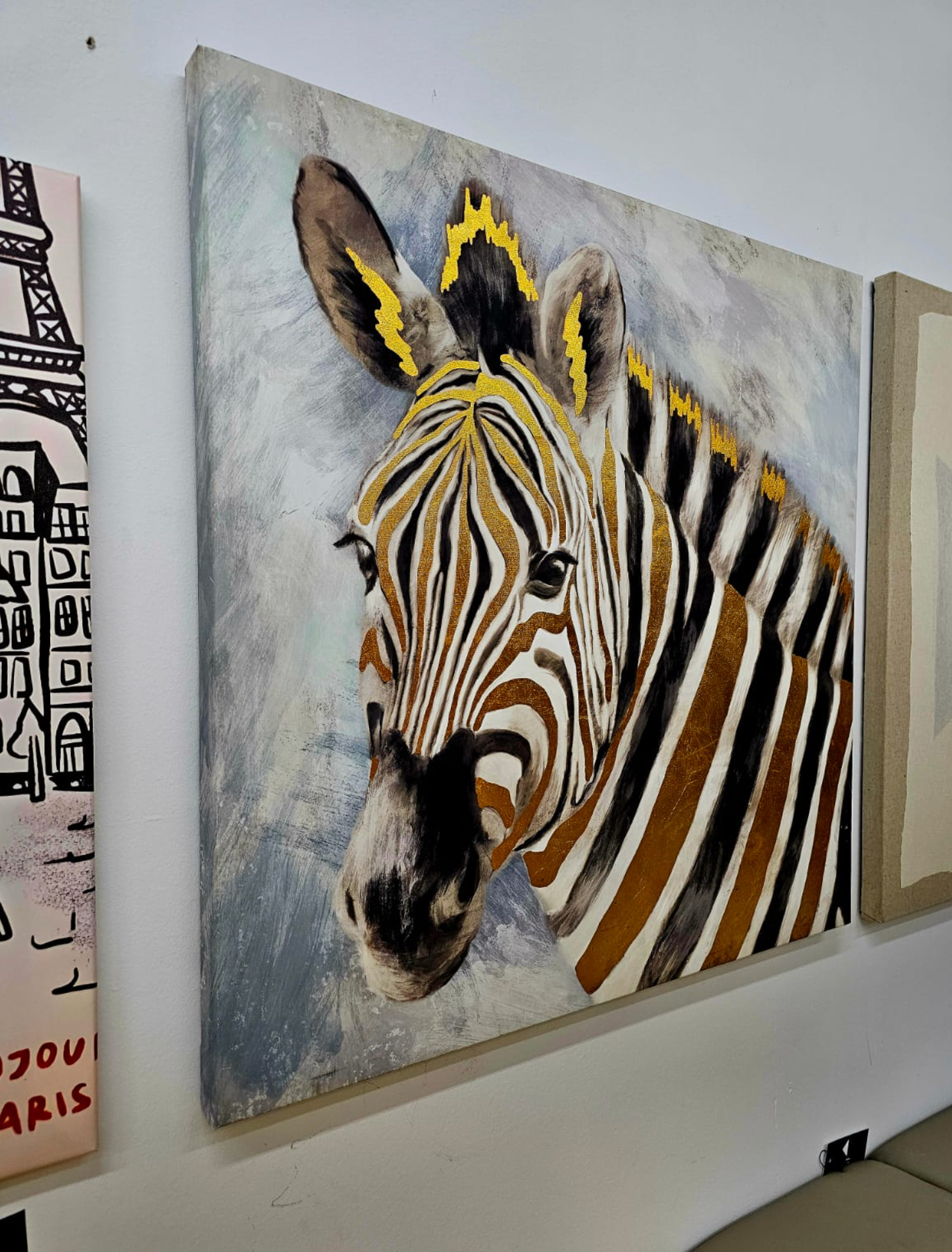 Wall Art Zebra