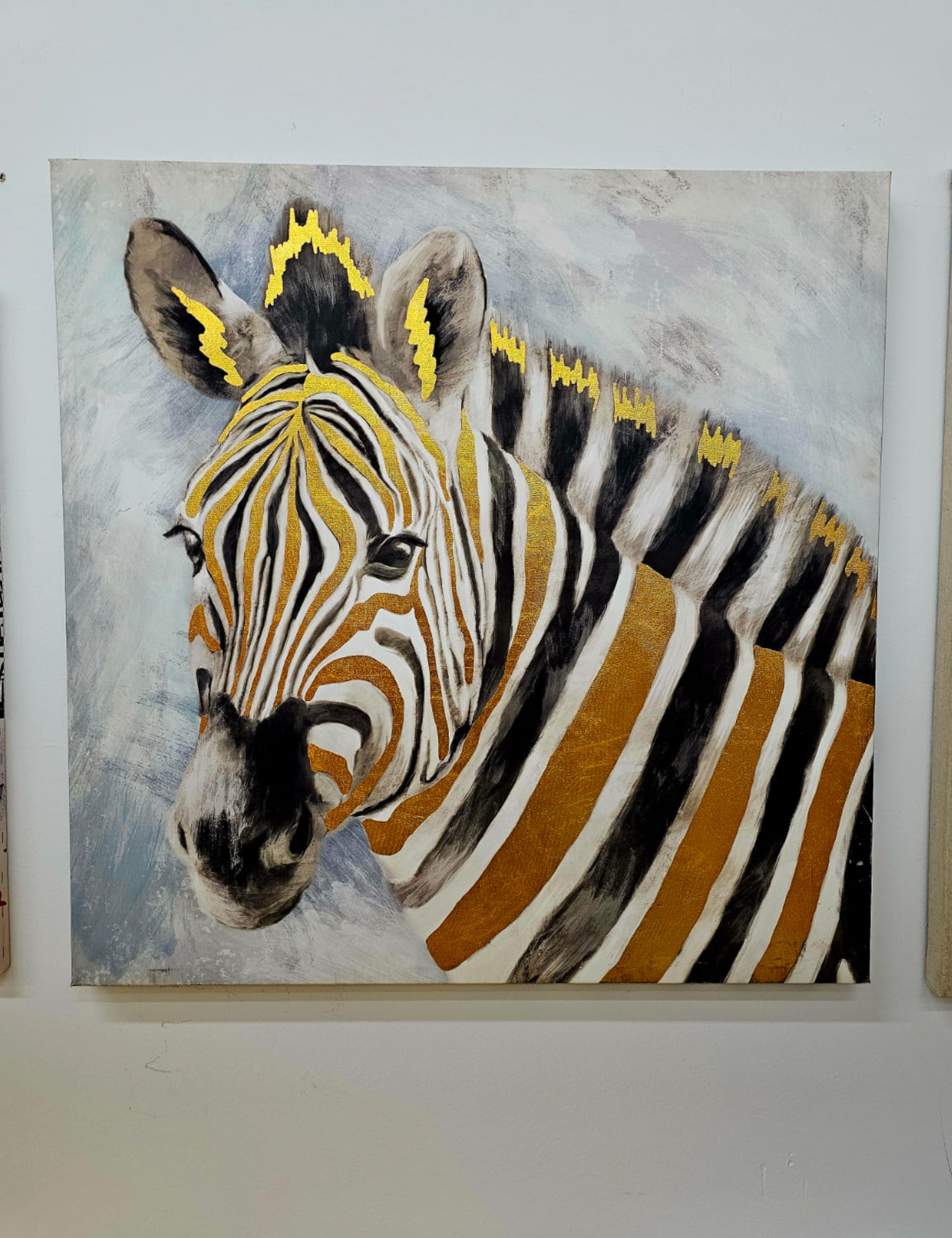 Wall Art Zebra