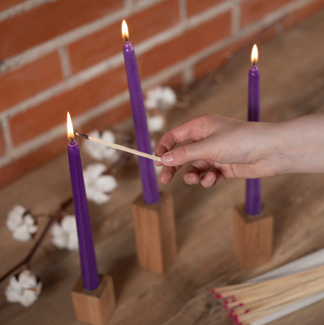 Candle Taper 10" Set of 4