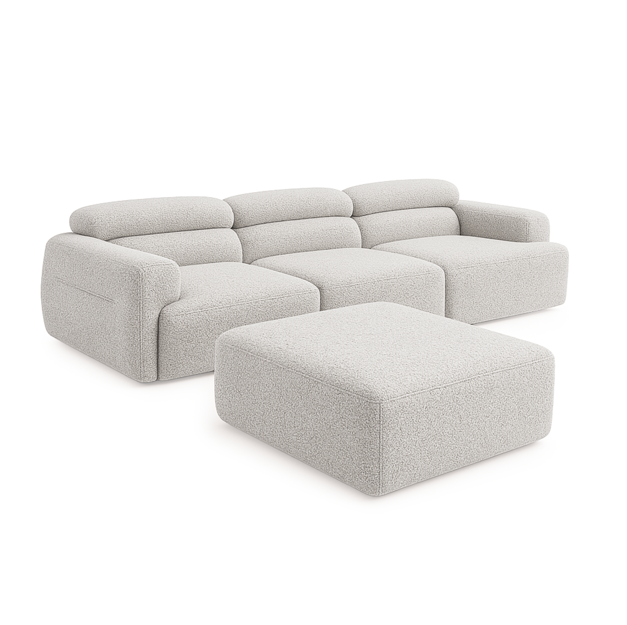 Rex Sectional Sofa Cream