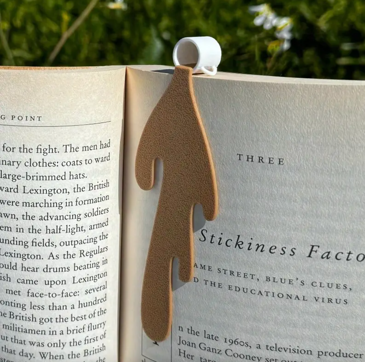 Bookmark Coffee Cup Shape