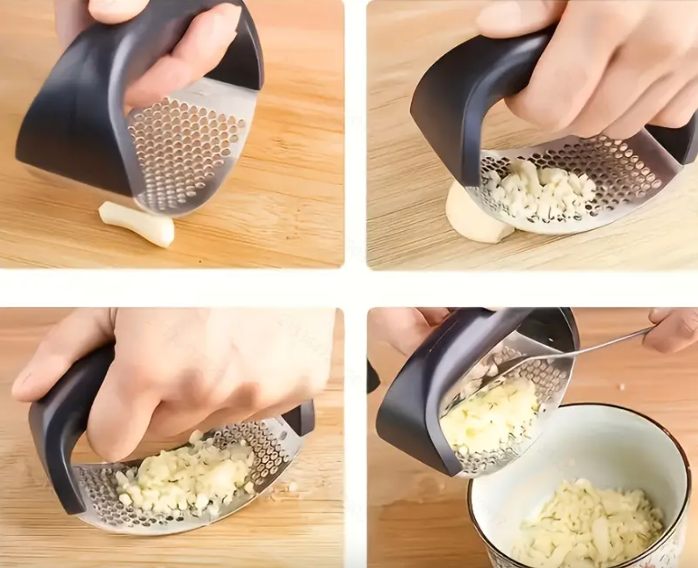 Stainless Steel Garlic Press